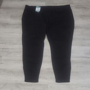 Terra & Sky Charcoal Skinny Pants 3x